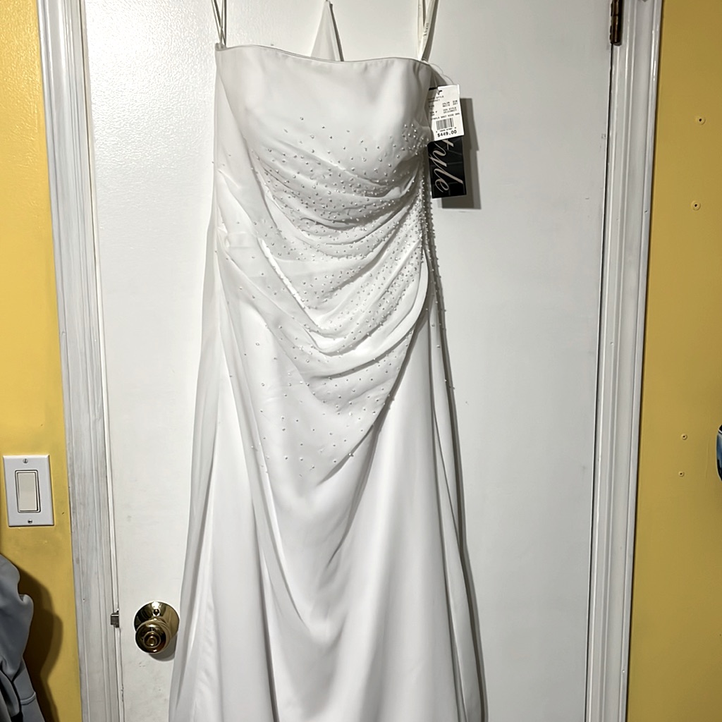 David’s Bridal Wedding Gown.